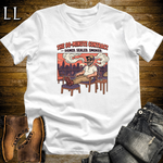 90 Minute Cigar Contract 2 T-Shirt White | Funny Cigar Quote Tee