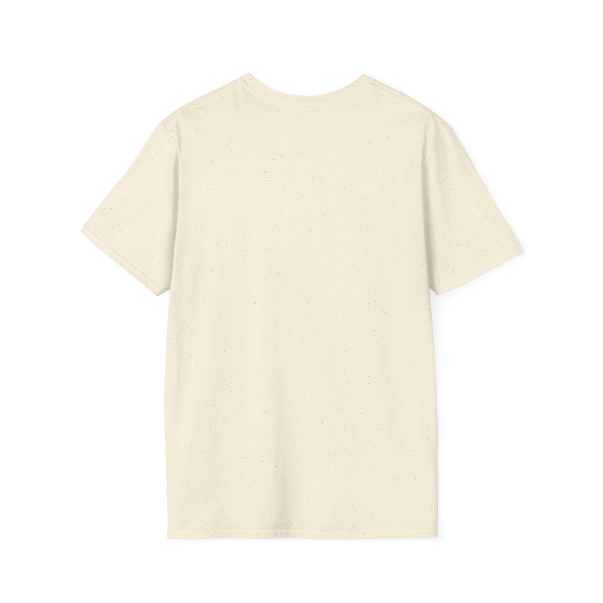 Natural Softstyle T-shirt, back view — color option for Legacy Layers cigar tees