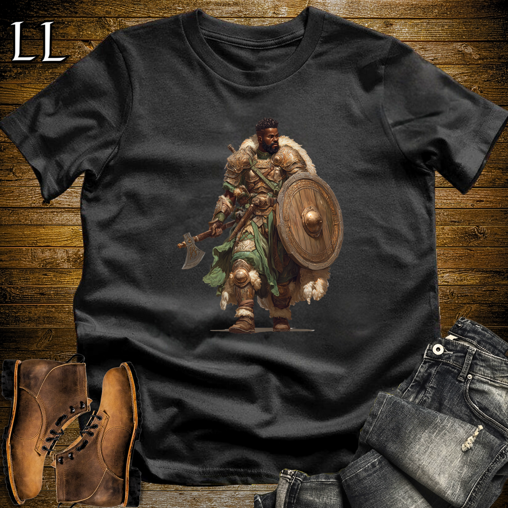 African Green Viking Warrior Black | Viking Warrior Shirt