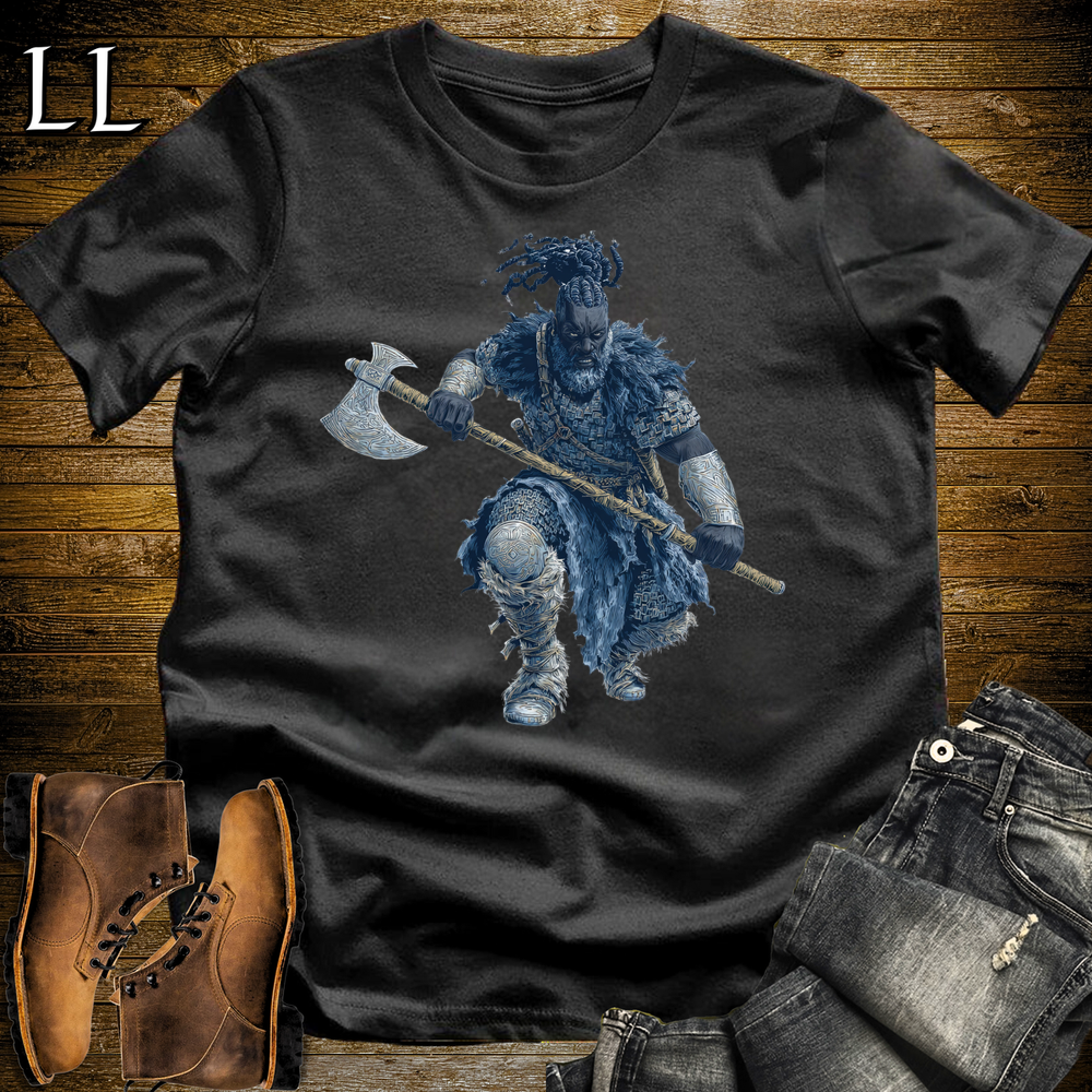 African Blue Viking King Black | Viking King Shirt