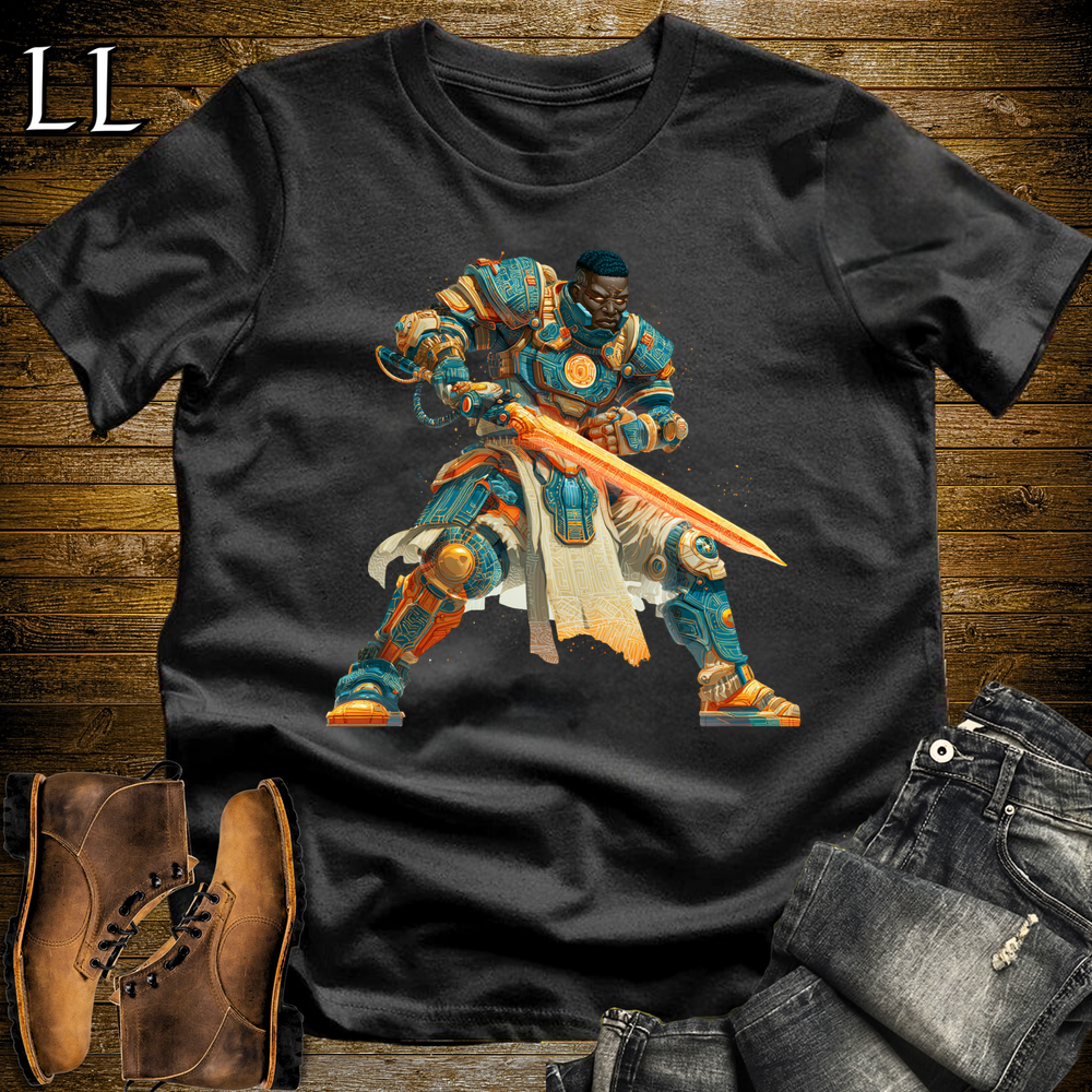 African Space Warrior - Black