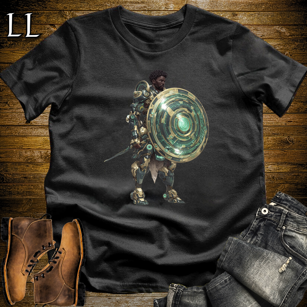 African Emerald Shield Warrior - Black