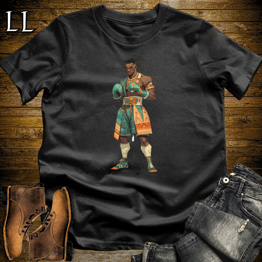 African Boxing Legend - Black