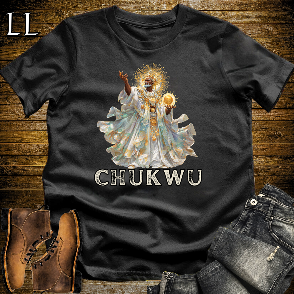 Chukwu African God Softstyle Tee - Black
