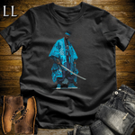 African Sky Blue Street Samurai - Black