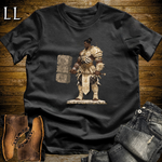 African Holy Barbarian Softstyle Tee Black | African Warrior Tee