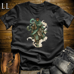 African Desert Wind Assassin Softstyle Tee Black | African Warrior Tee