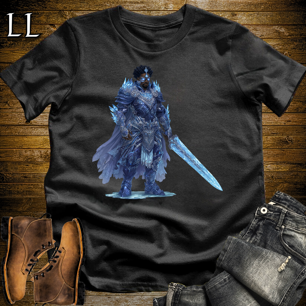 African Ice King Softstyle Tee - Black