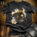 African Tribal Mask Assassin Softstyle Tee Black | African Warrior Tee