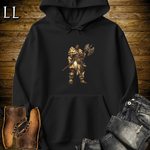 African Doubleblade Axe Master Hooded Sweatshirt Black | Doubleblade Axe Master
