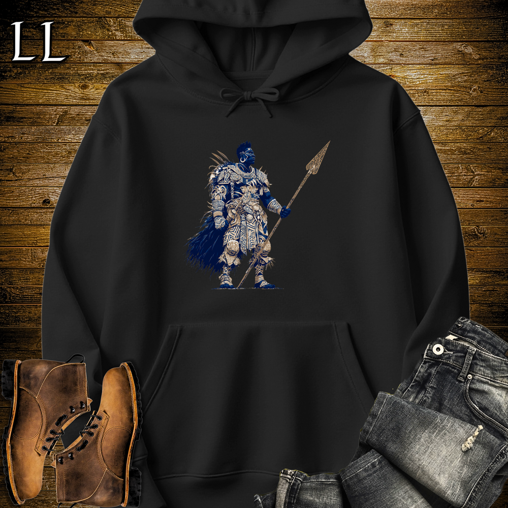 African Royal Bonespear Master Hooded Sweatshirt - Black