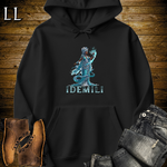 Idemili African Goddess Hooded Sweatshirt Black | Water Goddess Power Hoodie