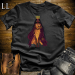 African 16 Bit Golden Queen Black | African Queen Tee