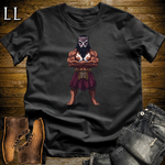 African 16 Bit Dogon Mask Guard Black | African Warrior Tee