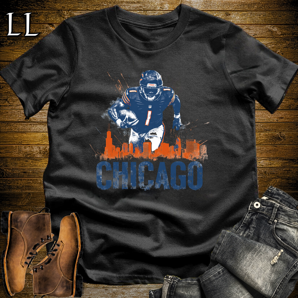 Chicago Bears Shirt Black | NFL Fan Tee