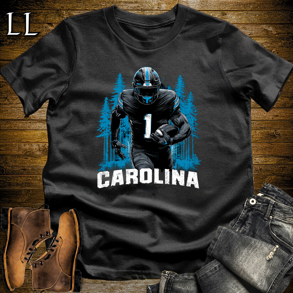 Carolina Panthers Shirt Black | NFL Fan Tee