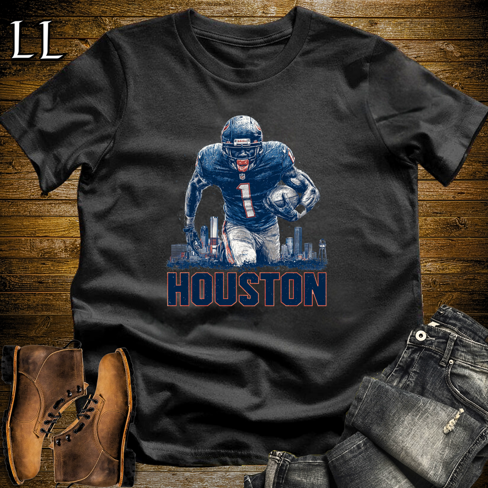 Houston Texans Shirt Black | NFL Fan Tee