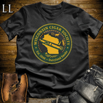 Wisconsin Cigar Society Softstyle T Shirt Black | Cigar Lover Gift Tee