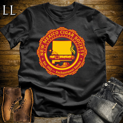 New Mexico Cigar Society Softstyle T Shirt Black | Cigar Lover Gift Tee