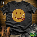 Cigar Smiley Softstyle T Shirt