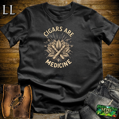 Cigars Are Healing Softstyle T Shirt Black | Cigar Lover Tee