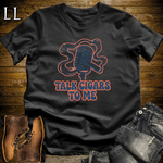 Talk Cigars To Me Softstyle T Shirt Black | Funny Cigar Tee