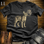 Vintage Cigar Abyssinian Cat Softstyle T Shirt Black | Cigar Abyssinian Cat Tee