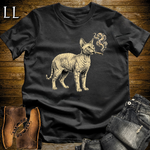 Vintage Cigar Devon Rex Softstyle T Shirt Black | Cigar Devon Rex Cat Tee