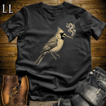 Vintage Cigar Cardinal Softstyle T Shirt Black | Vintage Cigar Lover Tee