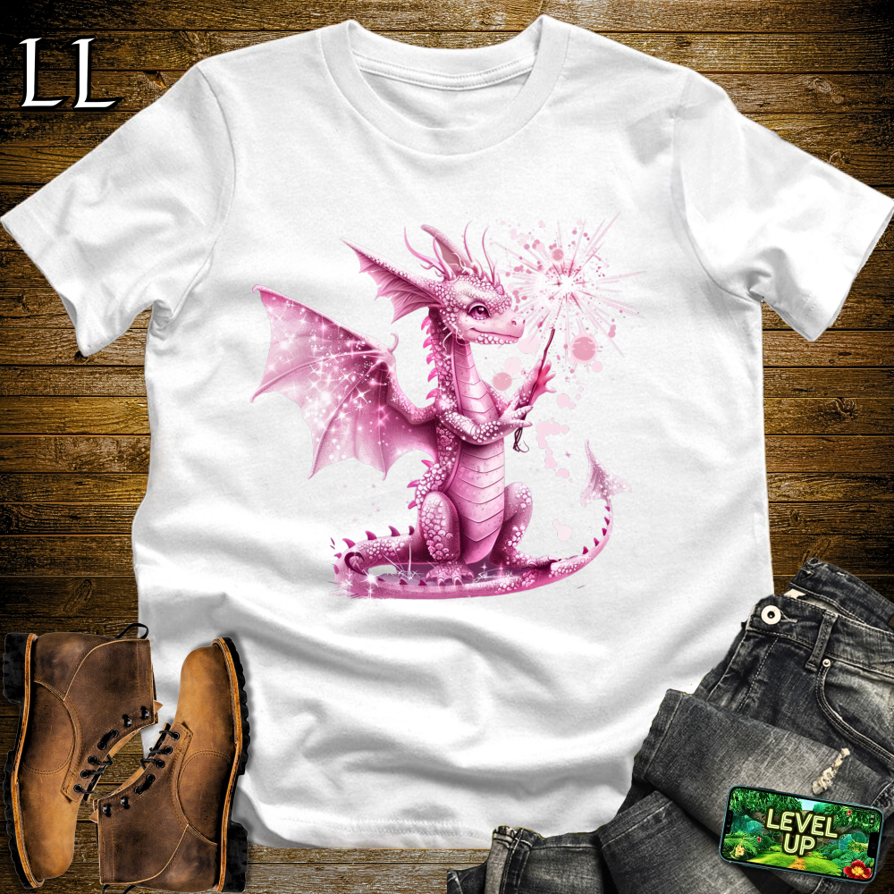 Fairy Dragon Softstyle Tee - White - LegacyLayers