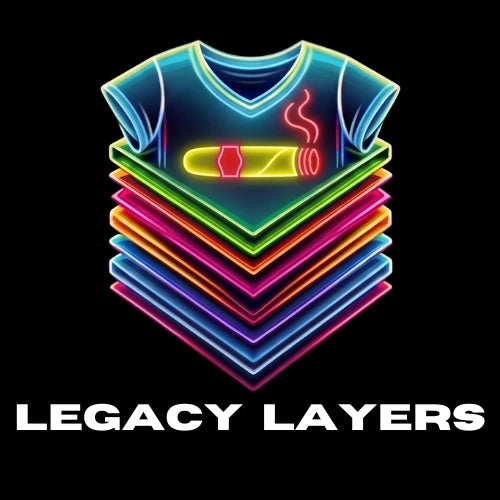 Legacy Layers Cigar T-Shirts Brand Logo
