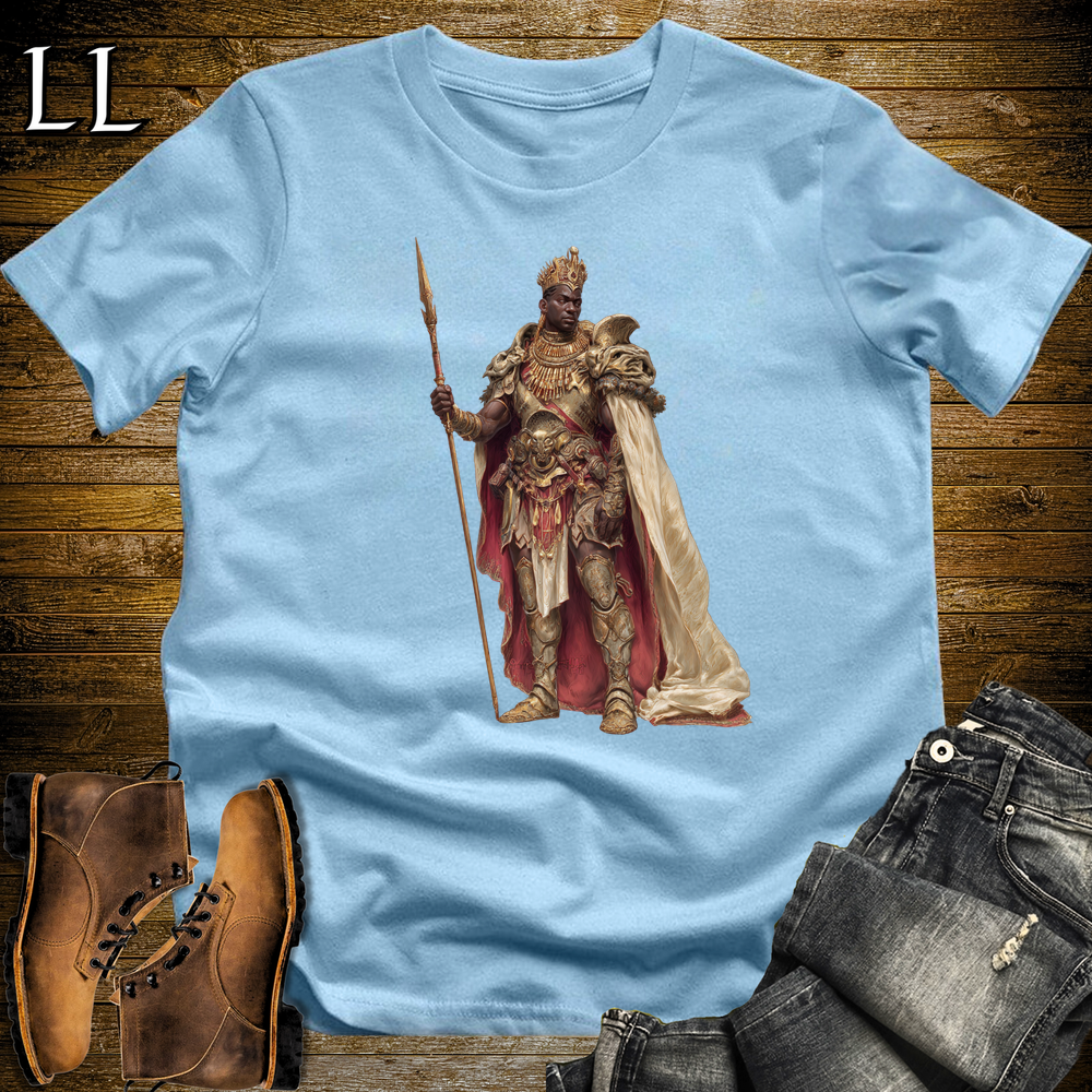African Spear King Light Blue | Spear King Shirt