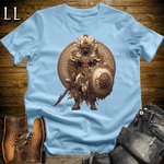 African Warrior King Light Blue | African Pride Tee