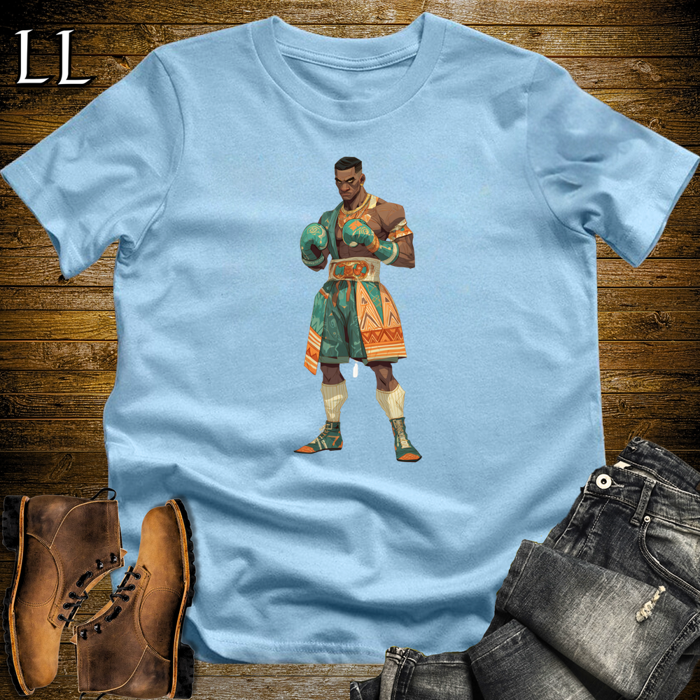 African Boxing Legend - Light Blue