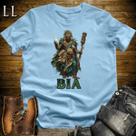 Bia African God Softstyle Tee Light Blue | Akan River God Tee