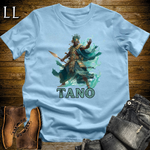 Tano African God Softstyle Tee Light Blue | Akan River Warrior God Tee