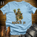 Njoku Ji African God Softstyle Tee Light Blue | Igbo Harvest God Tee