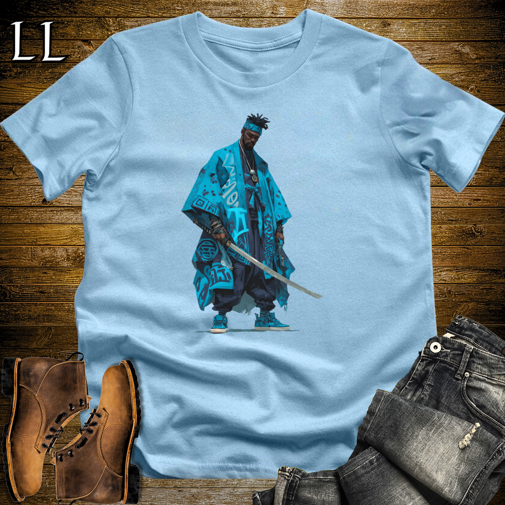 African Sky Blue Street Samurai - Light Blue
