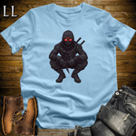African 16 Bit Night Assassin Light Blue | African Warrior Tee