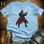 African 16 Bit Dual Wield Soldier Light Blue | African Dual Wield Soldier 16 Bit African Tee