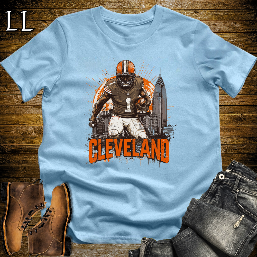 Cleveland Browns Shirt Light Blue | NFL Fan Tee