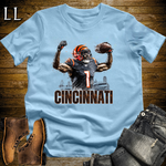 Cincinnati Bengals Shirt Light Blue | NFL Fan Tee
