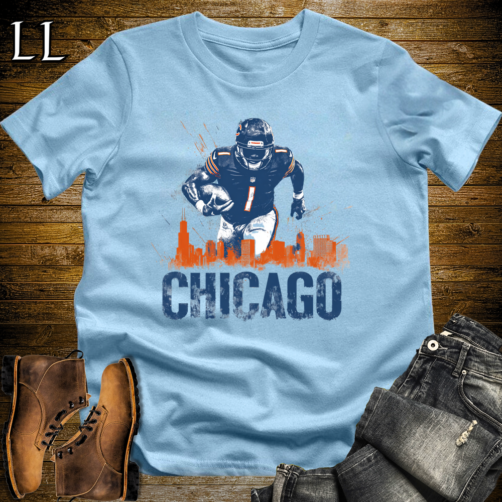 Chicago Bears Shirt Light Blue | NFL Fan Tee