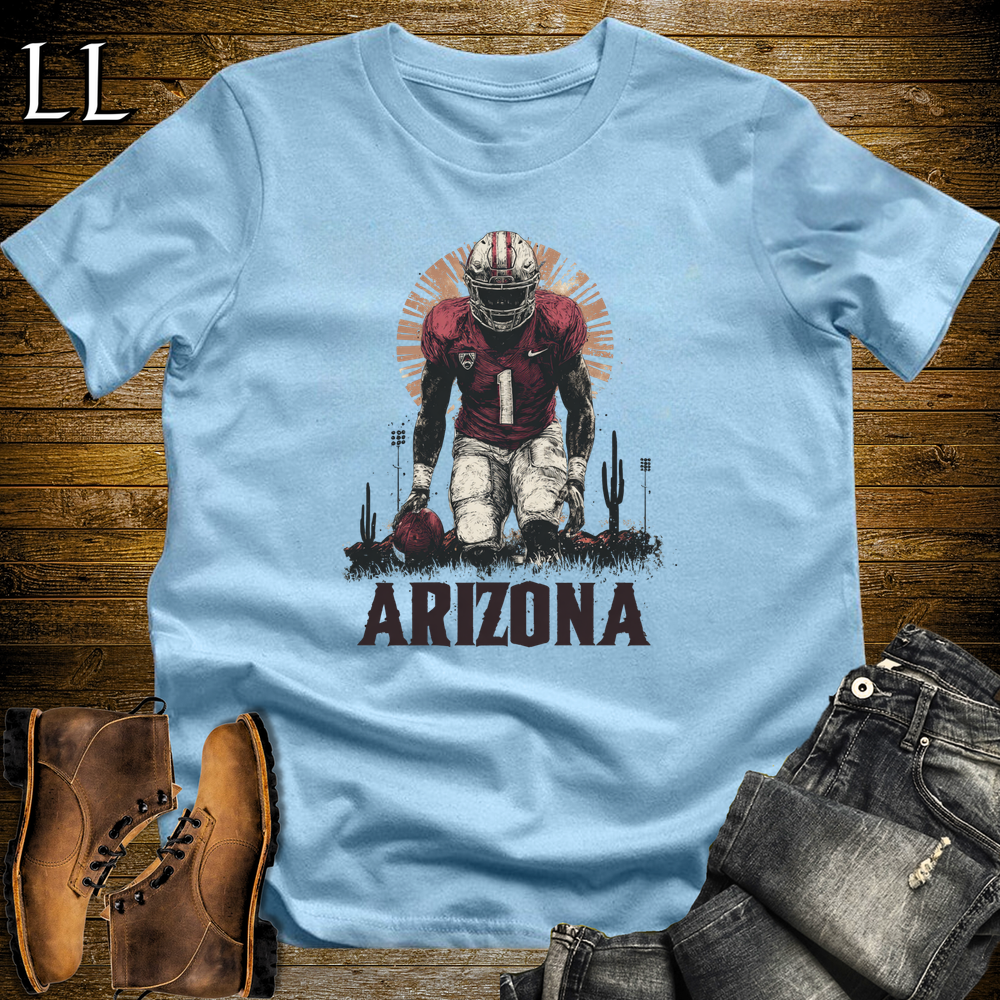 Arizona Cardinals Shirt Light Blue | NFL Fan Tee