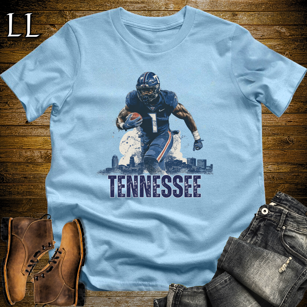 Tennessee Titans Shirt Light Blue | NFL Fan Tee