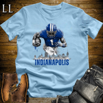 Colts Football Shirt Light Blue | Indianapolis Fan Tee