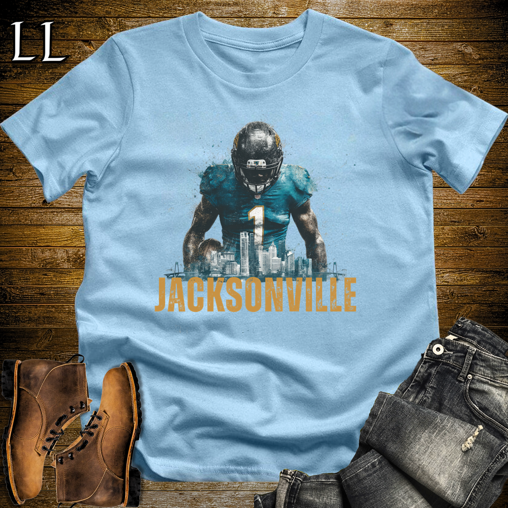 Jacksonville Jaguars Shirt Light Blue | NFL Fan Tee