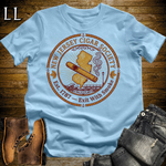 New Jersey Cigar Society T Shirt Light Blue | Cigar Lover Gift