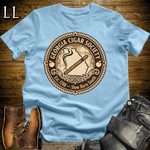 Georgia Cigar Society T Shirt Light Blue | Cigar Lover Gift