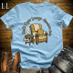 Dads Cigar Lounge Softstyle Tee Light Blue | Cigar Lounge Dad Tee